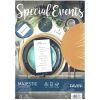 Carton metalizat FAVINI Majestic Special Events, A4, 120 g/mp, 20 coli/top