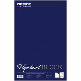 Rezerva hartie flipchart economica, 65x100 cm, 50 coli/top, OFFICE PRODUCTS