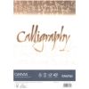 Carton pentru caligrafie FAVINI Calligraphy Canvas, A4, 200 g/mp, 50 coli/top