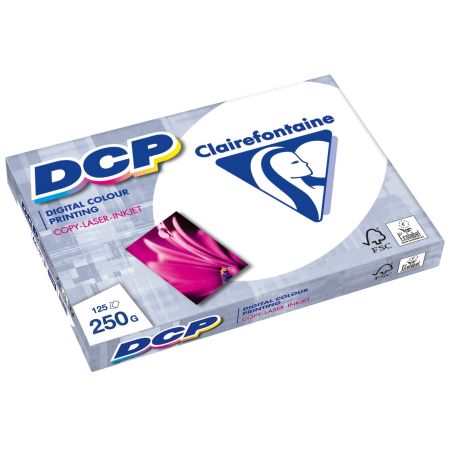 Hartie copiator CLAIREFONTAINE DCP, A4, 250 g/mp, 125 coli/top