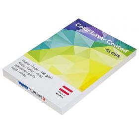 Hartie Color Laser Coated Glossy A4, 135g/mp, 250 coli/top