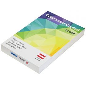 Hartie Color Laser Coated Glossy A4, 200g/mp, 250 coli/top