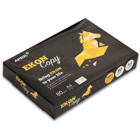 Hartie EKON Copy A4, 80 g/mp, 500 coli/top