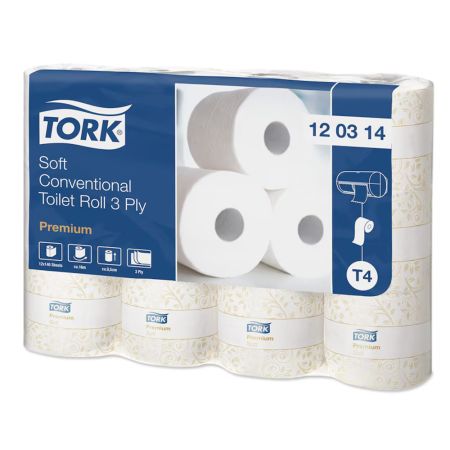 Hartie igienica TORK Soft Conventional Premium T4, 3 straturi