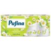Hartie igienica parfumata PUFINA, 3 straturi, 8 role/set