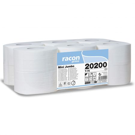 Hartie igienica RACON Prime Mini Jumbo 20200, 120m/rola, 12 role