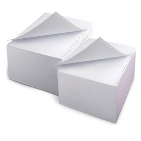 Hartie cu perforatii A3, autocopiativa, 2 exemplare, alb/alb, 850 set