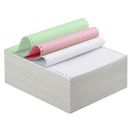 Hartie matriciala A4, autocopiativa 3 exemplare alb/color/color