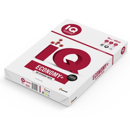 Hartie MONDI IQ Economy A3, 80 g/mp, 500 coli/top