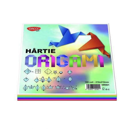 Hartie origami 21x21 cm DACO