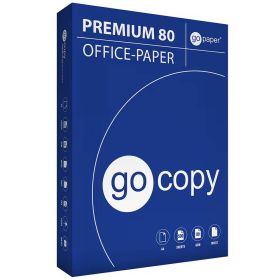 Hartie copiator GO PAPER Premium A4, 80 g/mp, 500 coli/top