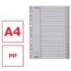Index plastic reciclabil, numeric 1-31, format A4, ESSELTE