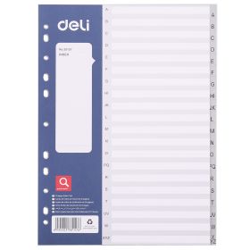Index plastic alfabetic A-Z, DELI