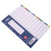Index plastic color numeric 1-12, DELI