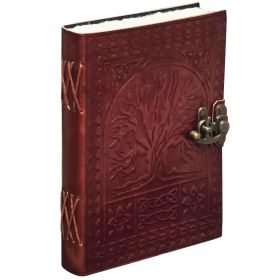 Jurnal vintage 16x21 cm, coperta piele, Krashell KDL-021