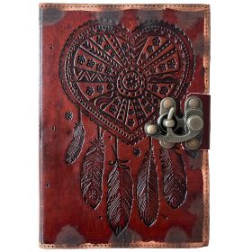 Jurnal vintage 13x18 cm, coperta piele, Krashell KR-L019