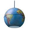 Lustra tip glob pamantesc, 26 cm, Political Globe Pendant Light 91220