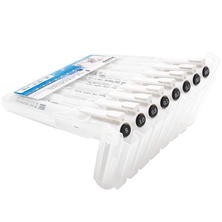 Set linere negre pentru desen, 8 buc/set, MARVY