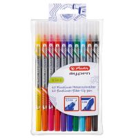 Liner cu 2 capete, 10 culori/set, HERLITZ My.Pen 2 in 1 Liner cu 2 capete, 10 culori/set, HERLITZ My.Pen 2 in 1