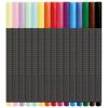 Liner 0.4 mm FABER-CASTELL Grip, 15 culori/set, cutie metal, FC151617