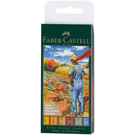 Marker cu varf pensula FABER-CASTELL Pitt Artist Pen
