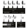 Liner varf 0.1-1.0 mm plus pensula, UNI Pin 200 Fine Line Manga, 9 buc/set