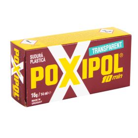 Lipici bicomponent universal, 2x8g, POXIPOL Transparent