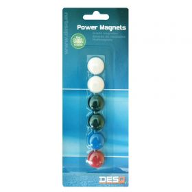 Magneti tabla magnetica sticla DESQ 4280, 6 buc/set