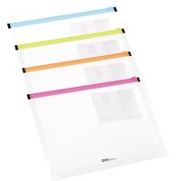 Mapa plastic A5 cu burduf si fermoar ziplock, 240x180 mm, DELI 38976 Mapa plastic A5 cu burduf si fermoar ziplock, 240x180 mm, DELI 38976