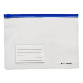 Mapa plastic A5 cu fermoar ziplock, ACCENTA