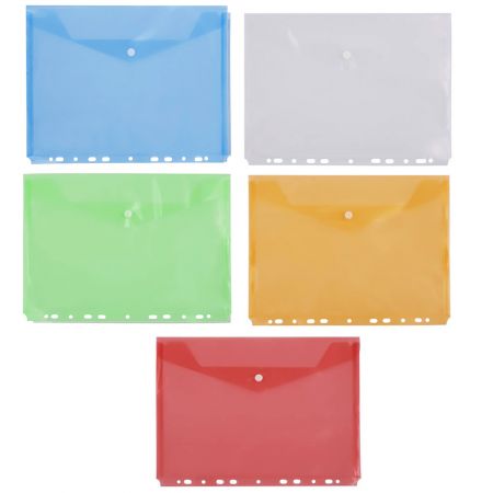 Folie protectie A4 cu buton D.RECT 