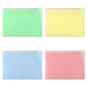 Mapa C5 din plastic color cu fermoar ZipLock CENTRUM