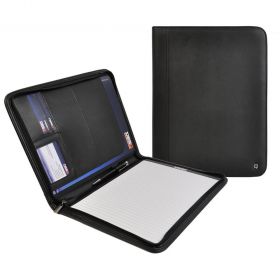 Mapa conferinta A4, cu buzunare, blocnotes si fermoar DESQ 3630