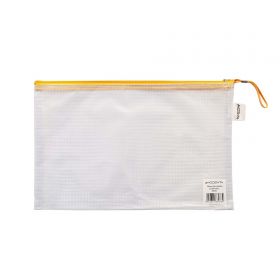 Mapa plastic A5 cu fermoar, ACCENTA Mesh