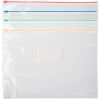 Mapa plastic A5 cu fermoar ziplock si eticheta, OFFICE POINT