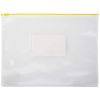 Mapa plastic A5 cu fermoar ziplock si eticheta, OFFICE POINT
