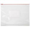 Mapa plastic A5 cu fermoar ziplock si eticheta, OFFICE POINT