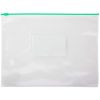 Mapa plastic A5 cu fermoar ziplock si eticheta, OFFICE POINT