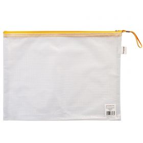 Mapa plastic B4 cu fermoar, ACCENTA Mesh