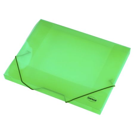 Mapa plastic A4 cu elastic si burduf 15 mm, CENTRUM