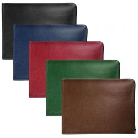 Mapa documente A4, cu fermoar, imitatie piele, OFFICE BOX