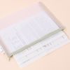 Mapa plastic A4 cu fermoar, DELI Mesh Colorful F282
