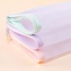 Mapa plastic A4 cu fermoar, DELI Mesh Colorful F282