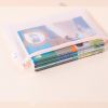 Mapa plastic A4 cu fermoar, DELI Mesh Colorful F282