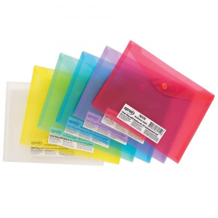 Mapa plastic A5 cu capsa SPREE 761