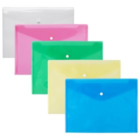 Mapa plastic A4, cu capsa si clapeta in V, D.RECT