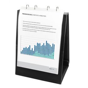 Mapa de prezentare A4 cu inele, portrait, MONOLITH 2861