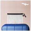 Set 4 mape din plastic, inchidere cu fermoar, Mesh