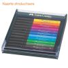 Marker cu varf pensula color FABER-CASTELL Pitt Artist Pen, 12 buc/set