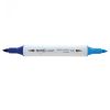 Marker 2 capete cu vopsea acrilica SPREE Artist 58186, 6 culori/set